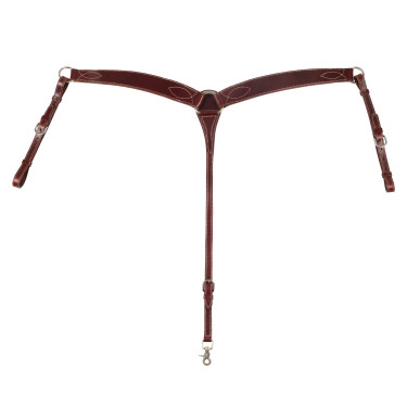 Collier de chasse western Pool's Marron