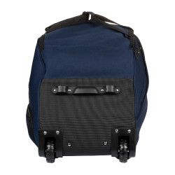 Trolleytas met geborduurd logo Equestro Marineblazer Marineblauw