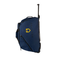 Sac trolley avec logo brodé Equestro Noir