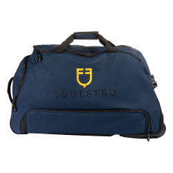 Sac trolley avec logo brodé Equestro Marine blazer Bleu marine