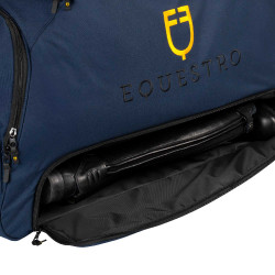 Sac trolley avec logo brodé Equestro Marine blazer Bleu marine