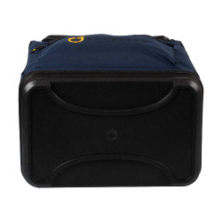 Sac de pansage poche zippée Equestro Marine Bleu marine