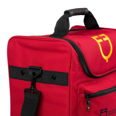 Sac de pansage poche zippée Equestro Bordeaux Sac de pansage poche zippée Equestro Bordeaux