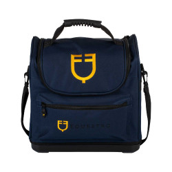 Sac de pansage poche zippée Equestro Marine Bleu marine