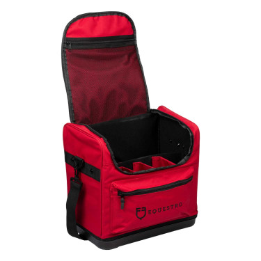 Sac de pansage poche zippée Equestro Bordeaux Sac de pansage poche zippée Equestro Bordeaux