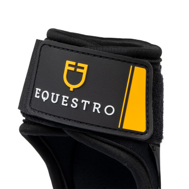 Protège-boulets en néoprène avec fermeture velcro Equestro Noir Protège-boulets en néoprène avec fermeture velcro Equestro Noir