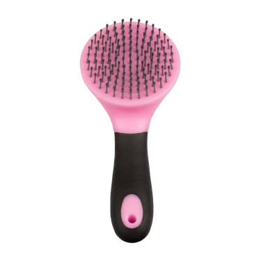 Manenkam en Staartkam met Handvat Umbria Equitazione Roze / zwart