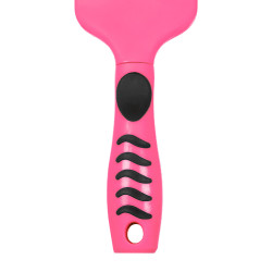 Manenkam en Staartkam met Ergonomisch Handvat Lime, Fuchsia, Turquoise Umbria Equitazione Fuchsia Roze