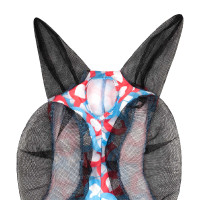 Masque Anti-Mouches en Lycra avec Couvre-Oreilles Pro-Tech Abstrait Multi-couleurs Masque Anti-Mouches en Lycra avec Couvre-Oreilles Pro-Tech Abstrait Multi-couleurs