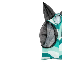 Anti-Vliegenmasker van Lycra met Oorbedekking Pro-Tech Abstract Multicolor