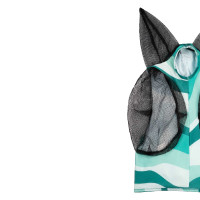 Masque Anti-Mouches en Lycra avec Couvre-Oreilles Pro-Tech Abstrait Multi-couleurs