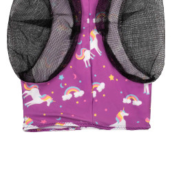 Masque Anti-Mouches en Lycra avec Couvre-Oreilles Pro-Tech Licorne Motifs Masque Anti-Mouches en Lycra avec Couvre-Oreilles Pro-Tech Licorne Motifs