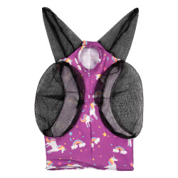 Anti-Vliegenmasker van Lycra met Oorbedekking Pro-Tech Eenhoorn Motieven Anti-Vliegenmasker van Lycra met Oorbedekking Pro-Tech Eenhoorn Motieven