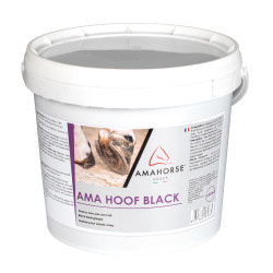 Gele Vet voor Hoef Ama Hoof 5L Umbria Equitazione Zwart