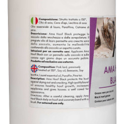 Gele Vet voor Hoef Ama Hoof 1L Umbria Equitazione Zwart