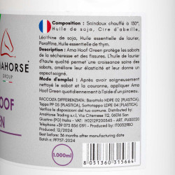 Graisse Jaune pour Sabots Ama Hoof 1L Umbria Equitazione Vert Graisse Jaune pour Sabots Ama Hoof 1L Umbria Equitazione Vert