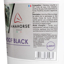 Vet voor Hoef Ama Hoof 2500 ml Umbria Equitazione Zwart