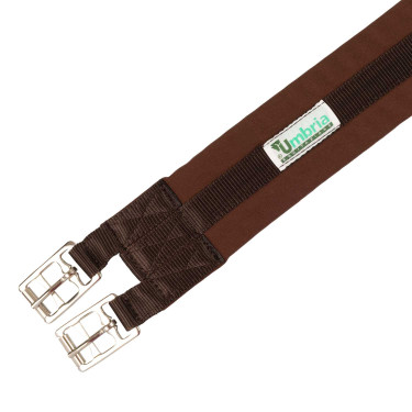 Stofriem met Elastieken Umbria Equitazione Bruin