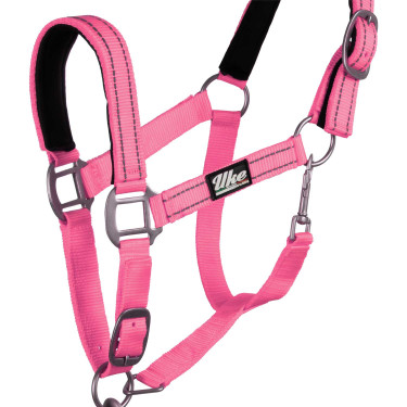 Licol Synthétique avec Longe Reflective Supreme Rose Licol Synthétique avec Longe Reflective Supreme Rose