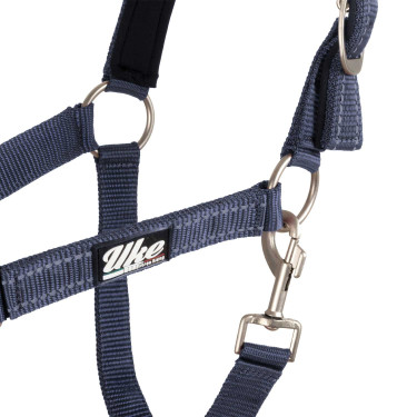 Licol Synthétique avec Longe Reflective Supreme Marine Bleu marine