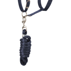 Synthetisch Halster met Reflecterende Lijn Supreme Marine Marineblauw