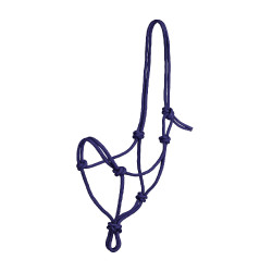 Ethologische halsters van geknoopte touw Pool's Marine Marineblauw