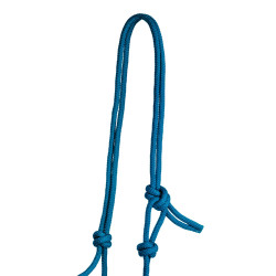 Licol éthologiques en Corde Nouée Pool's Turquoise Bleu