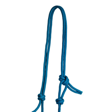 Licol éthologiques en Corde Nouée Pool's Turquoise Bleu