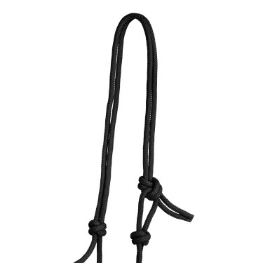 Ethologische halsters van geknoopte touw Pool's Zwart Ethologische halsters van geknoopte touw Pool's Zwart