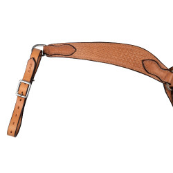 Collier de chasse Deluxe Pool's Naturel Marron