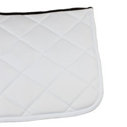 Tapis de Selle Pleasure Jumping Supreme Blanc