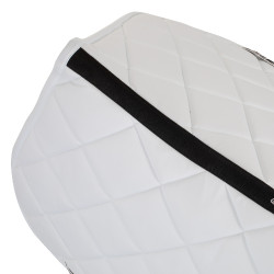 Tapis de Selle Pleasure Jumping Supreme Blanc