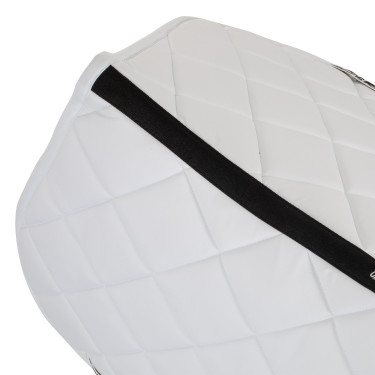 Tapis de Selle Pleasure Jumping Supreme Blanc