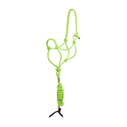 Halster met geknoopte touw en lijn Pool's Citroen Geel