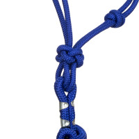 Halster met geknoopte touw en lijn Pool's Zwart Halster met geknoopte touw en lijn Pool's Zwart