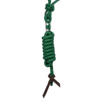 Licol Corde Nouée avec Longe Pool's Vert chasseur Licol Corde Nouée avec Longe Pool's Vert chasseur