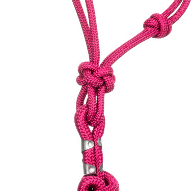 Licol Corde Nouée avec Longe Pool's Rose Licol Corde Nouée avec Longe Pool's Rose