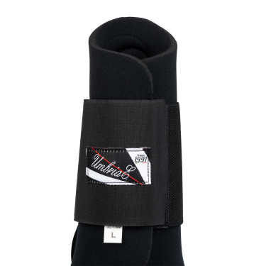 Guêtres en Néoprène avec Coque en Caoutchouc Umbria Equitazione Noir