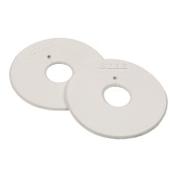 Rondelles de Mors à Anneaux Recouvert de Caoutchouc Umbria Equitazione