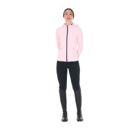 Aangesloten softshell-jas met winddichte rits voor dames Equestro Ballerina Roze