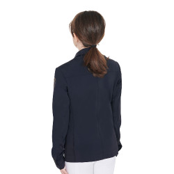 Veste de concours enfant Exclusive Equestro Marine blazer Bleu marine Veste de concours enfant Exclusive Equestro Marine blazer Bleu marine