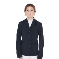 Veste de concours enfant Exclusive Equestro Marine blazer Bleu marine Veste de concours enfant Exclusive Equestro Marine blazer Bleu marine