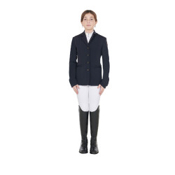 Veste de concours enfant Exclusive Equestro Marine blazer Bleu marine Veste de concours enfant Exclusive Equestro Marine blazer Bleu marine