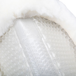 Amortisseur SP WFS suede mouton Acavallo Blanc / blanc