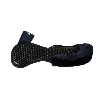 Schokdemper SP WFS suède schapenvacht Acavallo Blauw / blauw