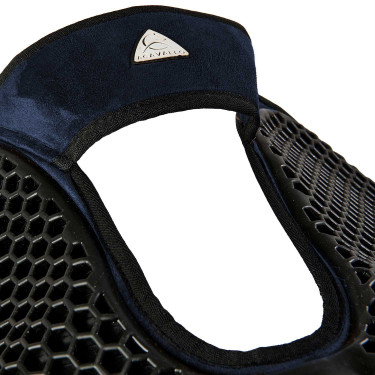 Schokdemper SP WFS suède schapenvacht Acavallo Blauw / blauw