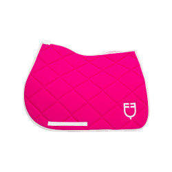 Tapis de selle obstacle en tissu technique respirant édition limitée GP Equestro Fuchsia / blanc Rose Tapis de selle obstacle en tissu technique respirant édition limitée GP Equestro Fuchsia / blanc Rose