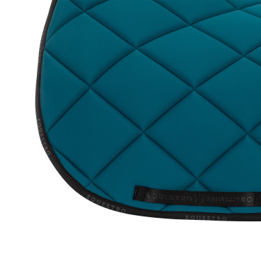 Tapis de selle obstacle en tissu technique respirant édition limitée GP Equestro Pétrol / noir Bleu Tapis de selle obstacle en tissu technique respirant édition limitée GP Equestro Pétrol / noir Bleu