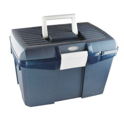 Coffre de pansage Hippo-Tonic Marine / gris Bleu