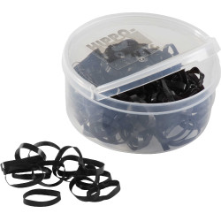 Siliconen elastieken Hippo-Tonic Zwart Siliconen elastieken Hippo-Tonic Zwart